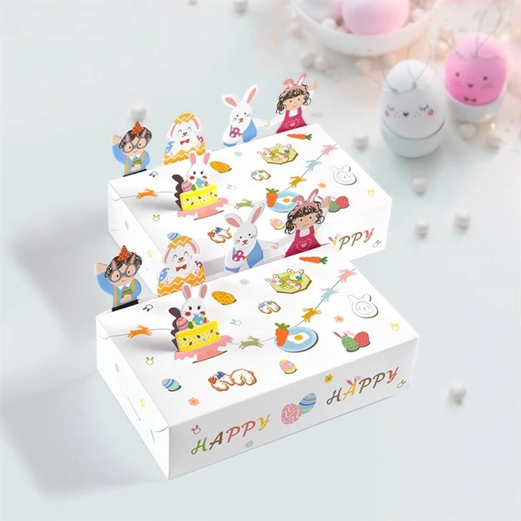 Birthday Party Gift Carton Three-dimensional Rabbit Animal